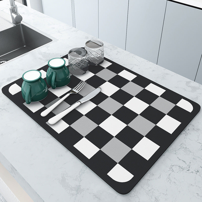 Vintage Mosaic Kitchen Counter Mat | High & Bury