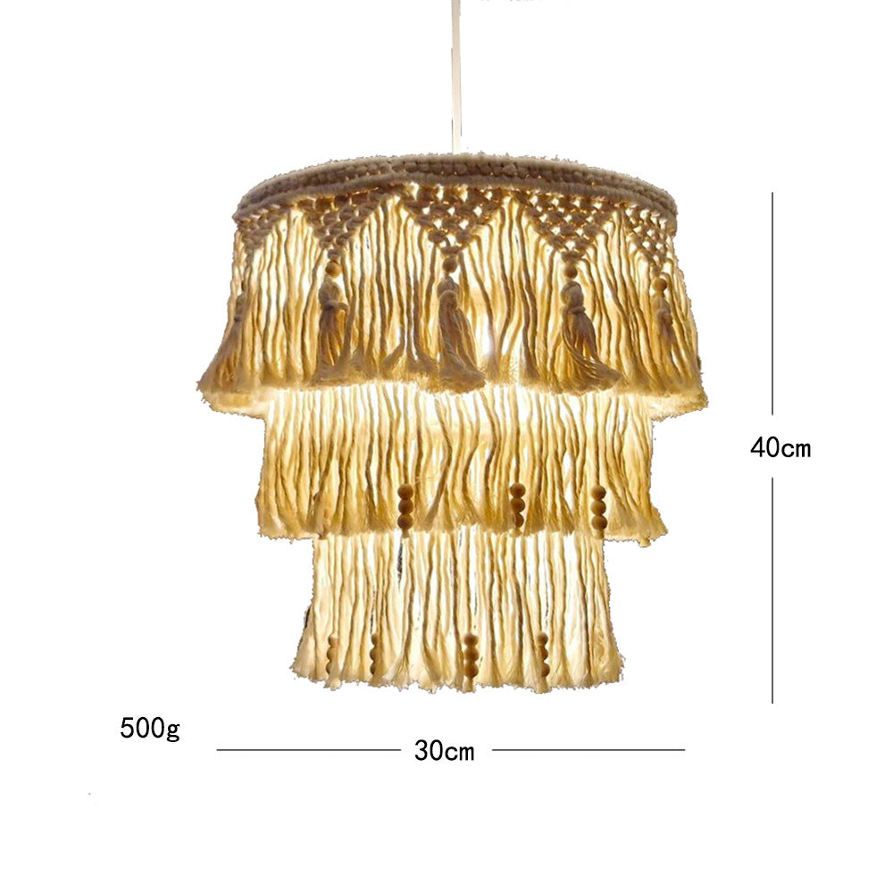 Modern Macrame Pendant Lamp | High & Bury