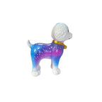 Artistic Dog Sculpture with Colorful Design | High & Bury