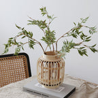 Decorative Lamp Shade made of Natural Bamboo | High & Bury
