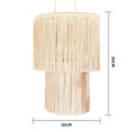 Modern Macrame Pendant Lamp | High & Bury
