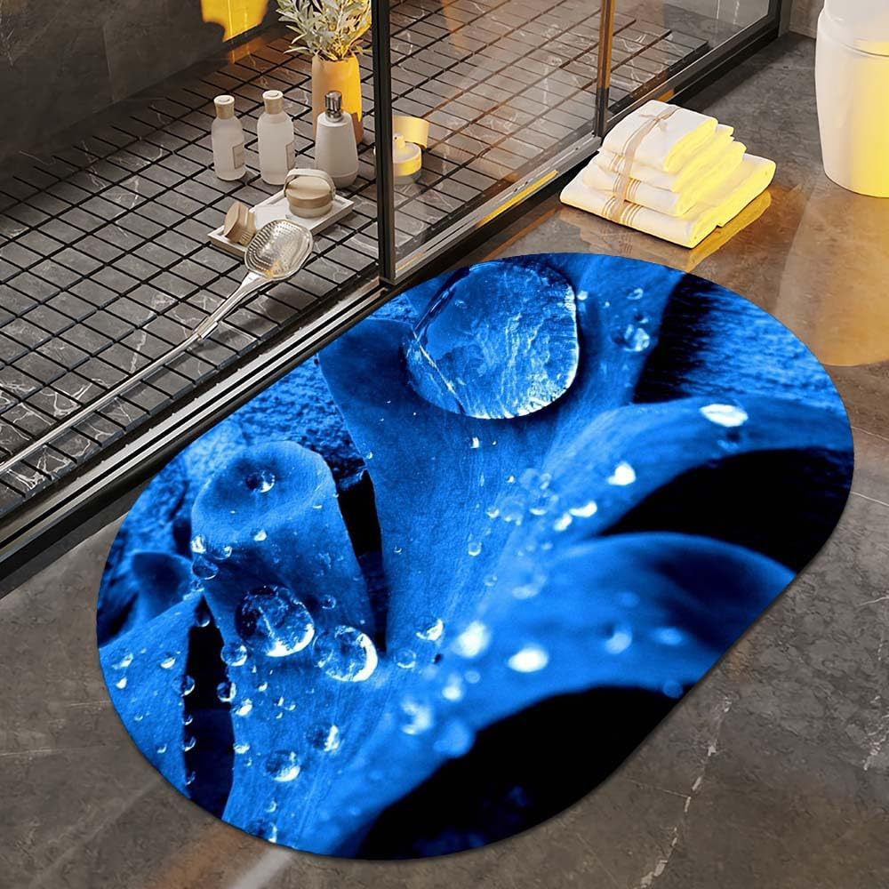 Floral Art Bath Rug | High & Bury