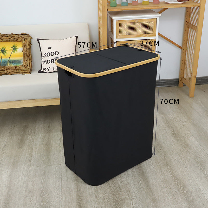 Practical Laundry Basket with Lid Lidded | High & Bury