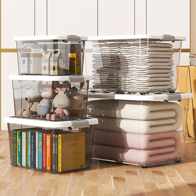 Storage Box Transparent White | High & Bury