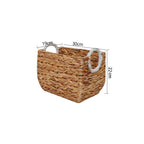 Storage Basket Beige Green | High & Bury