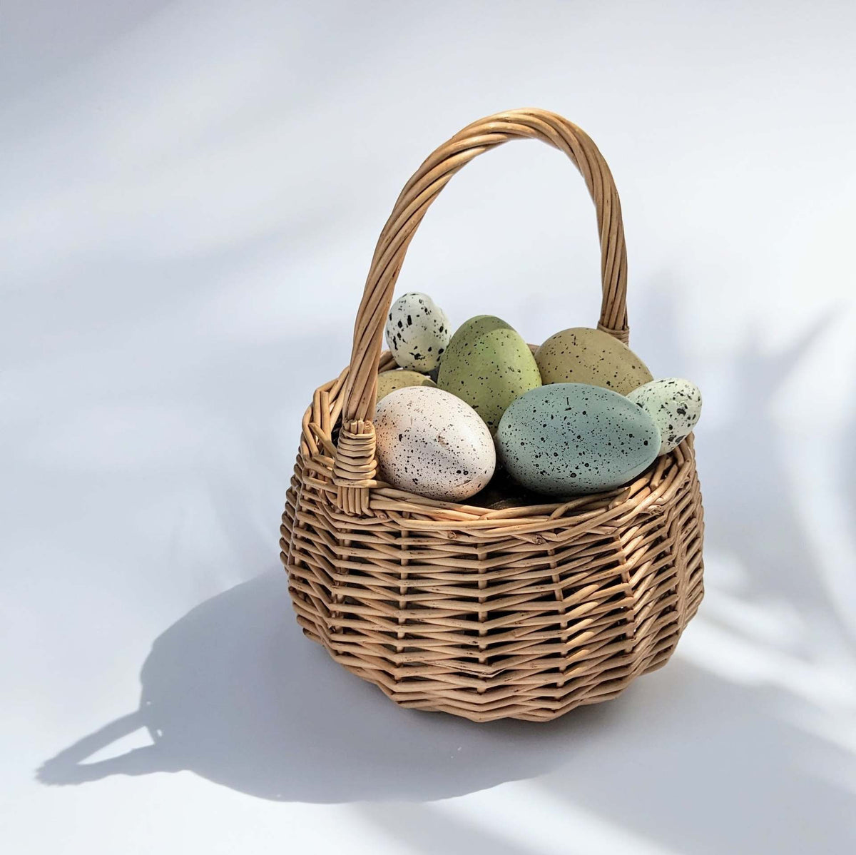 Braided Basket with Practical Handle | High & Bury