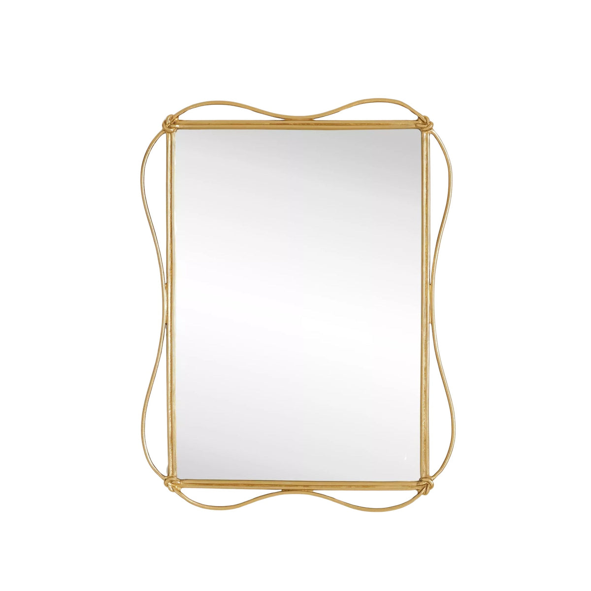 Decorative Wall Mirror with Curved Frame | High & Bury