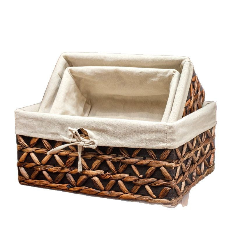 Storage Basket with Removable Fabric Insert | High & Bury