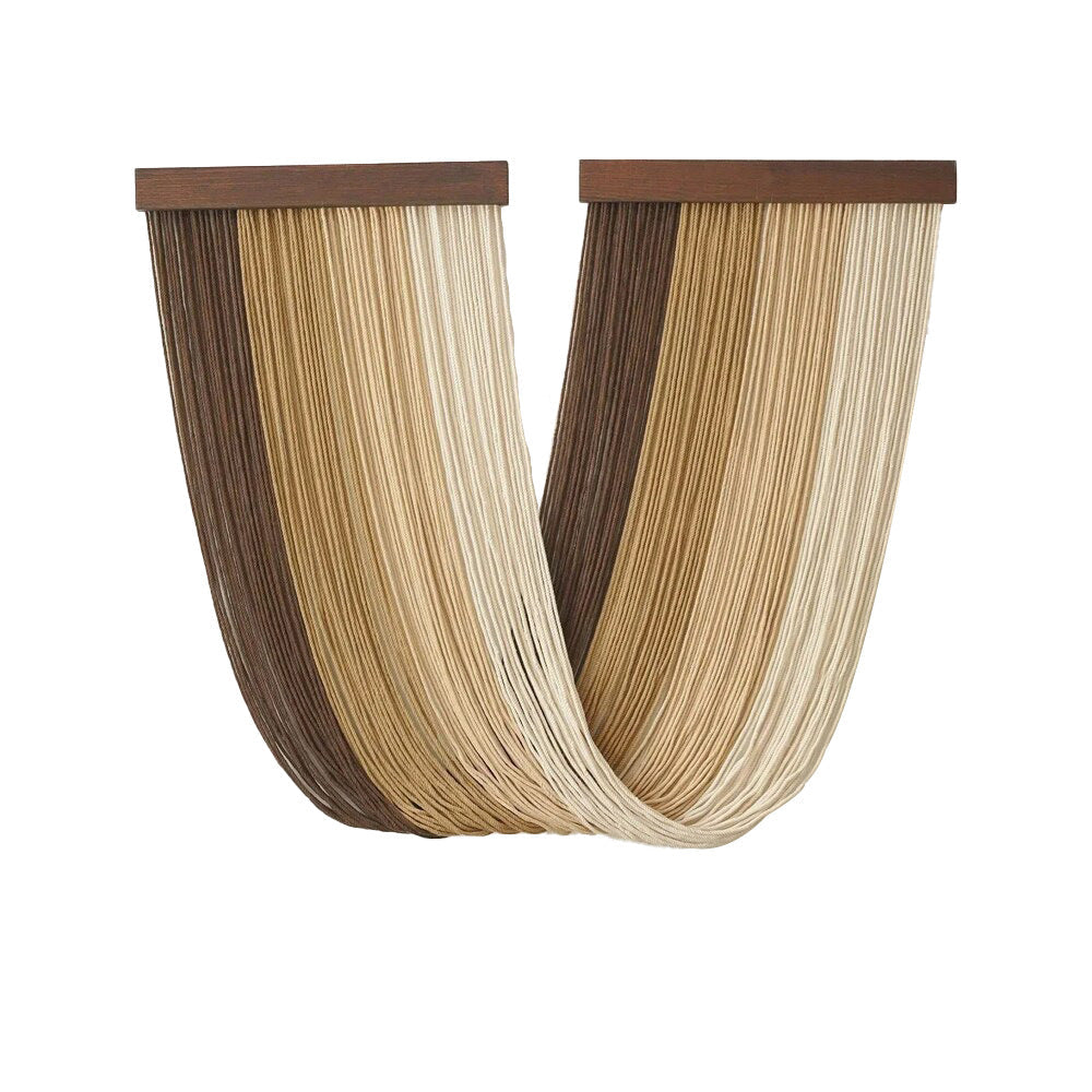 Elegant Macrame Wall Hanging with Wooden Frame | High & Bury