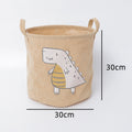 Fun Storage Basket with Dinosaur Motif | High & Bury