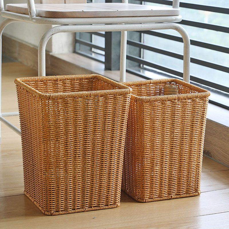 Decorative Braided Storage Basket | High & Bury