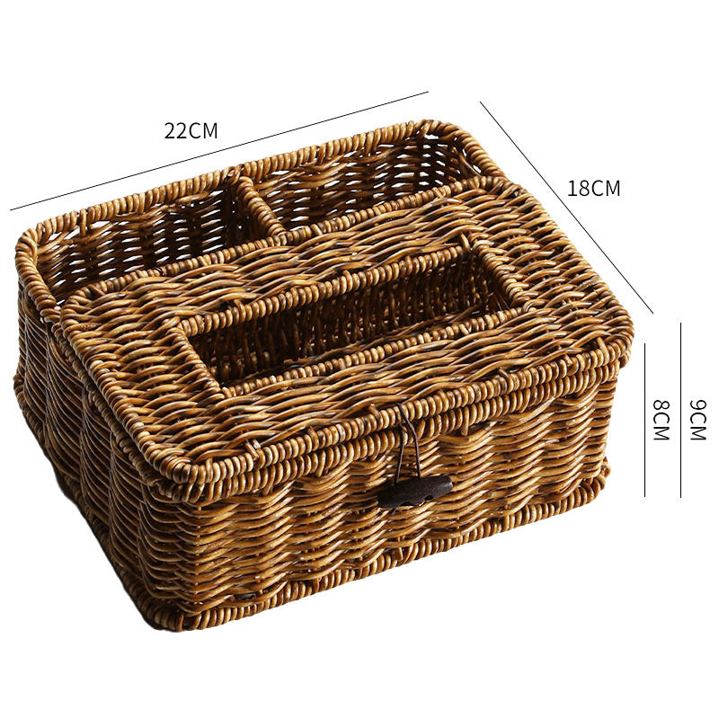 Handwoven Multi-Part Storage Basket | High & Bury