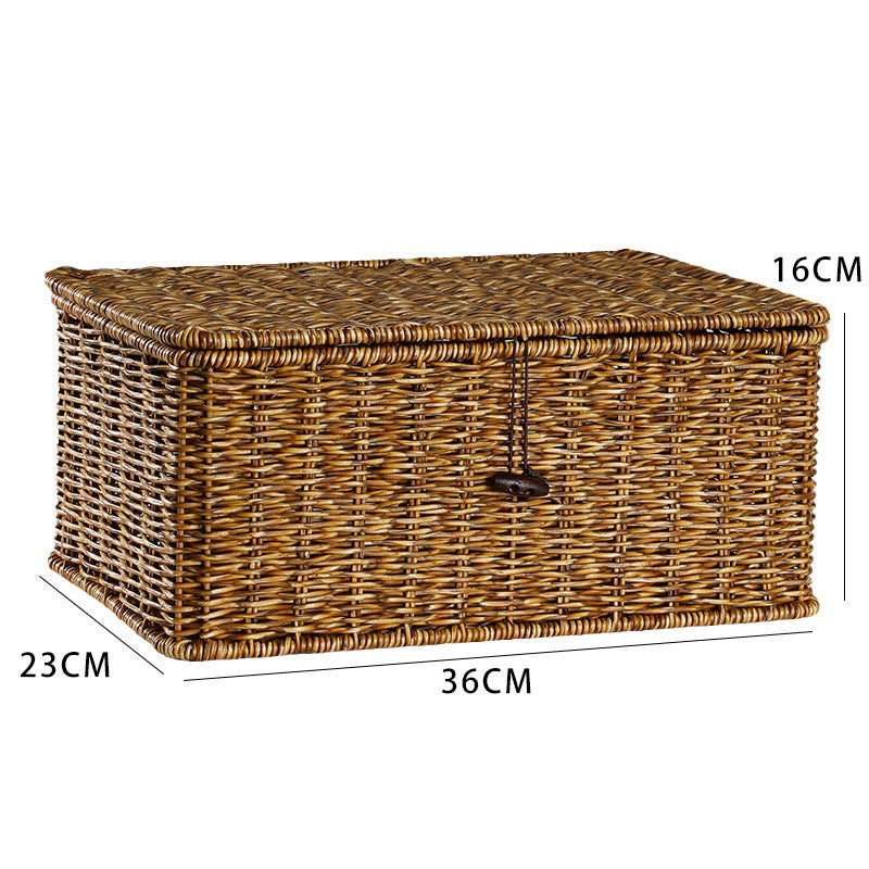 Handcrafted Basket Storage Chest | High & Bury