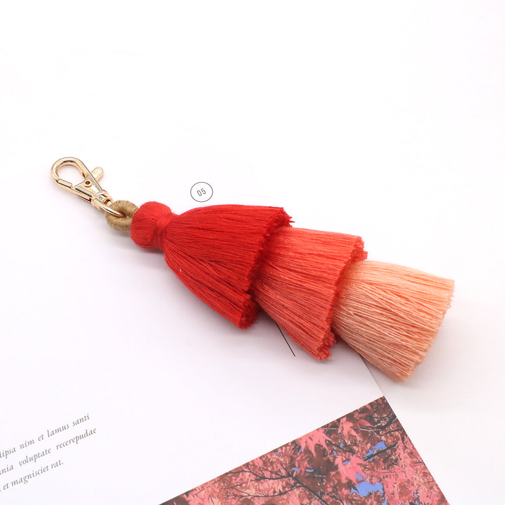 Decorative Macrame Keychain | High & Bury