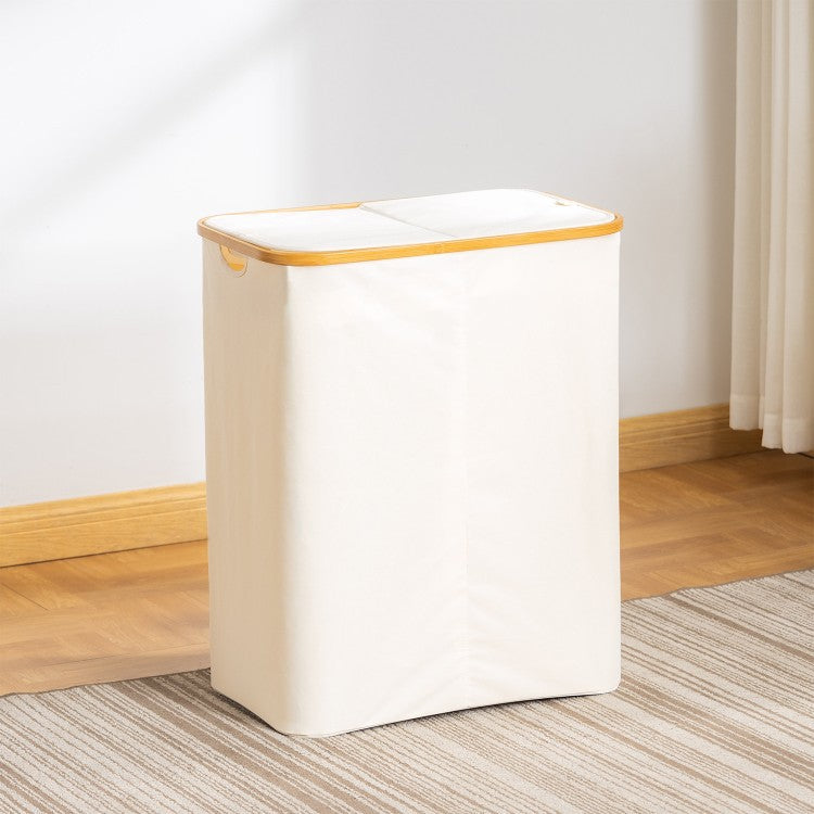 High-Quality Laundry Basket with Lid and Handle | High & Bury