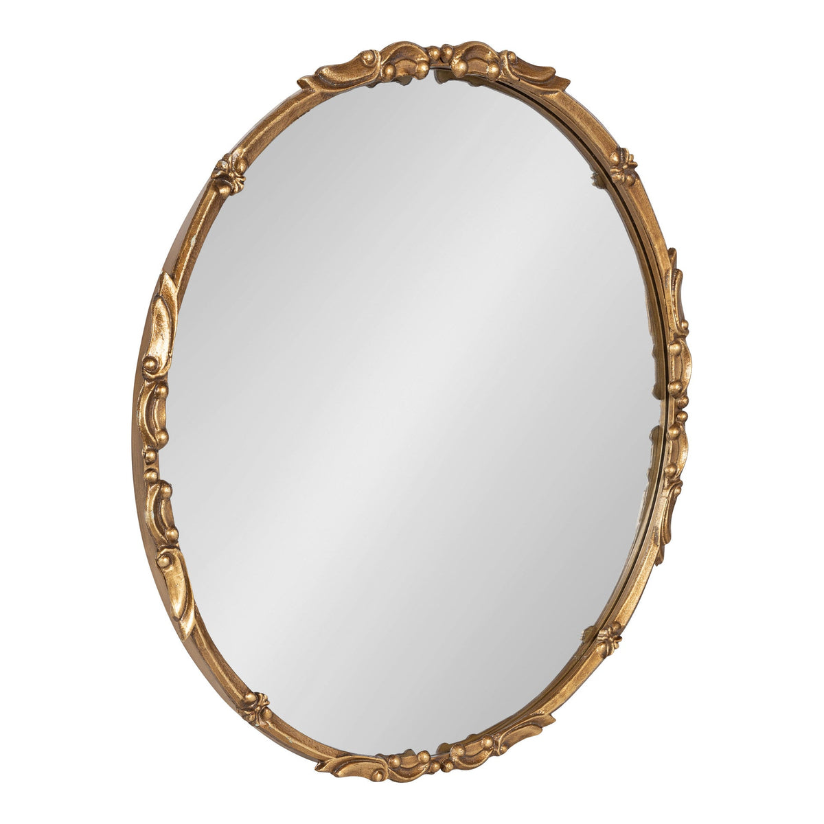 Ornate Decorative Oval Wall Mirror | High & Bury