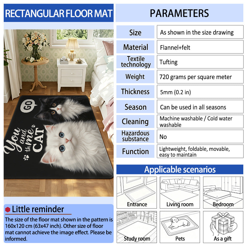 Area Rug Soft Textile | High & Bury