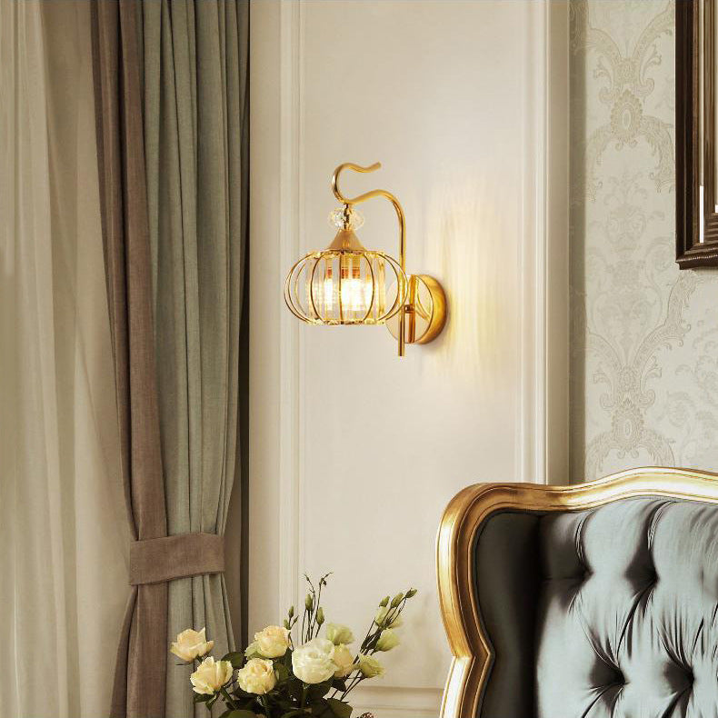 Wall Lamp Glass Metal | High & Bury
