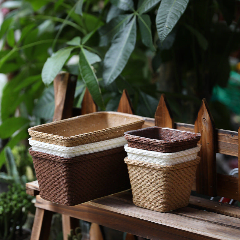 Eco-Friendly Decorative Storage Basket | High & Bury