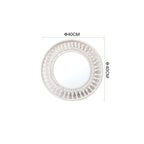 Wall Mirror with Macrame Frame | High & Bury