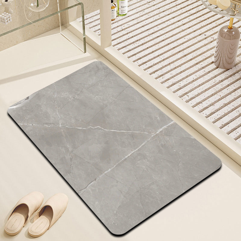 Marble Effect Bathroom Mat | High & Bury
