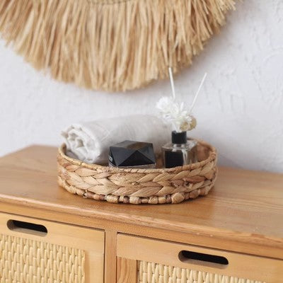 Braided Storage Basket Soft Textile Stackable | High & Bury