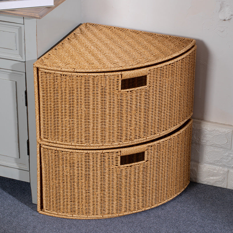 Corner Braided Storage Box | High & Bury