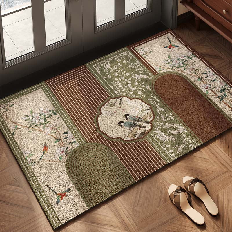 Checkerboard Pattern Welcome Mat | High & Bury