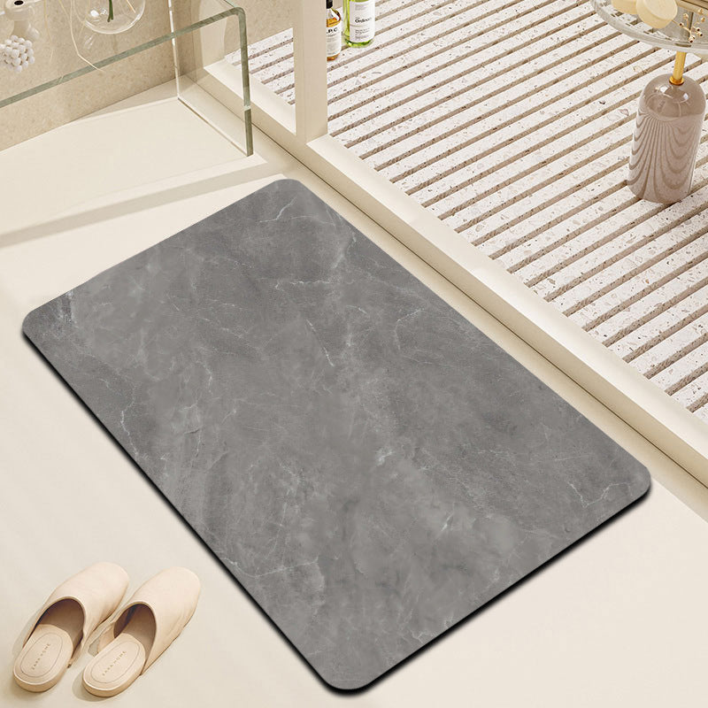 Marble Effect Bathroom Mat | High & Bury