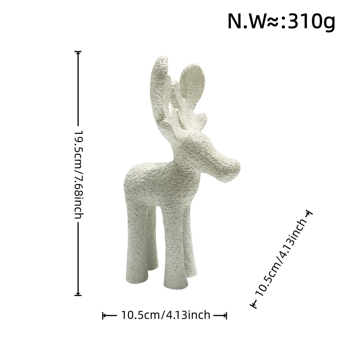 Stylish Reindeer Sculpture | High & Bury