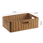 Elegant Woven Storage Basket | High & Bury