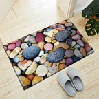 Stone-Inspired Decorative Floor Mat | High & Bury
