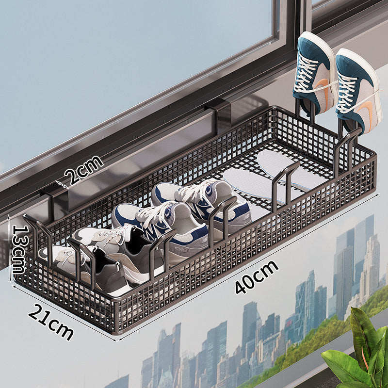 Adjustable Shoe Organizer for the Door | High & Bury
