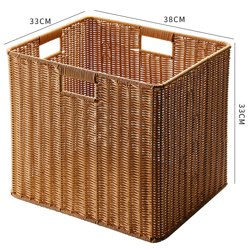 Handcrafted Storage Basket Dark Coffee | High & Bury