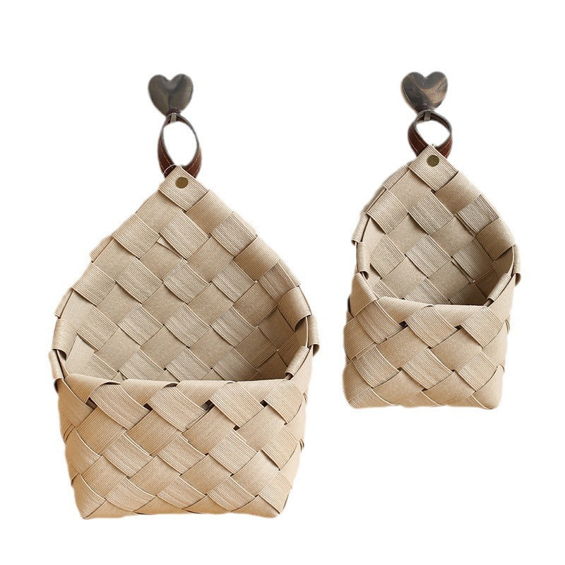 Storage Basket Gray Brown | High & Bury