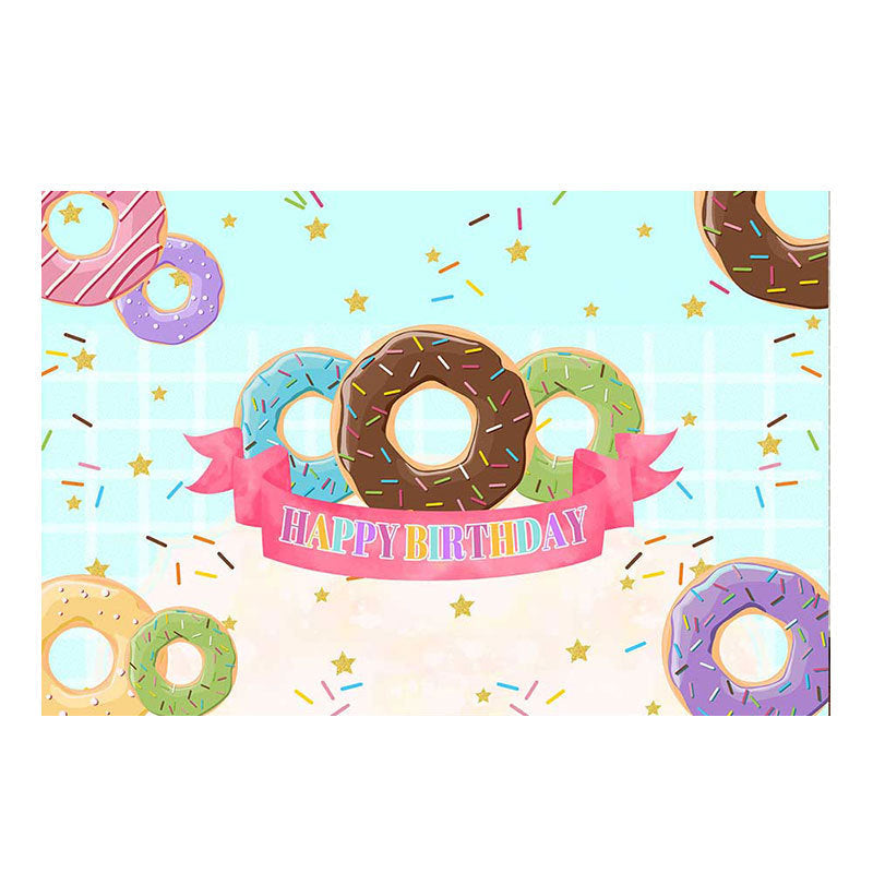 Children's Playful Donut-Themed Wall Art | High & Bury