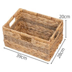 Storage Basket Beige Green | High & Bury