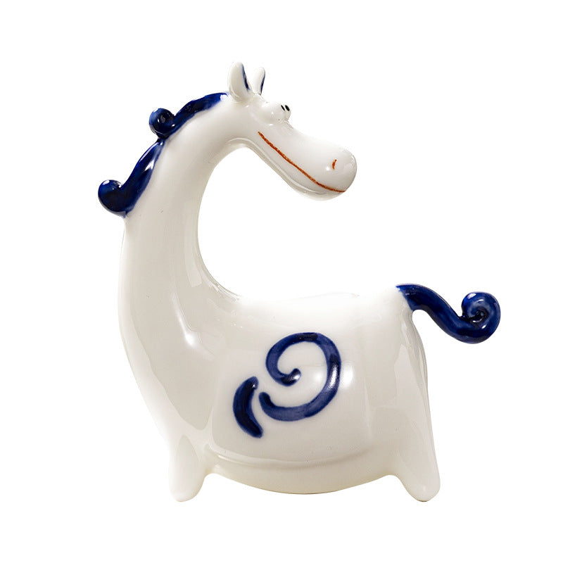 Decorative Figure Red White | High & Bury