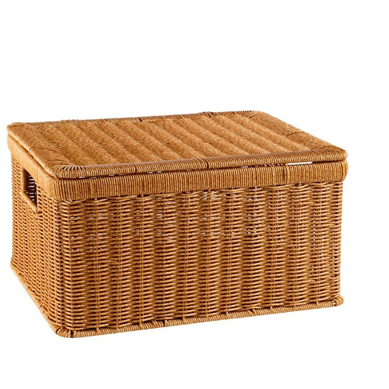 Elegant Handcrafted Basket Storage Box | High & Bury