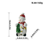 Decorative Snowman Sculpture | High & Bury