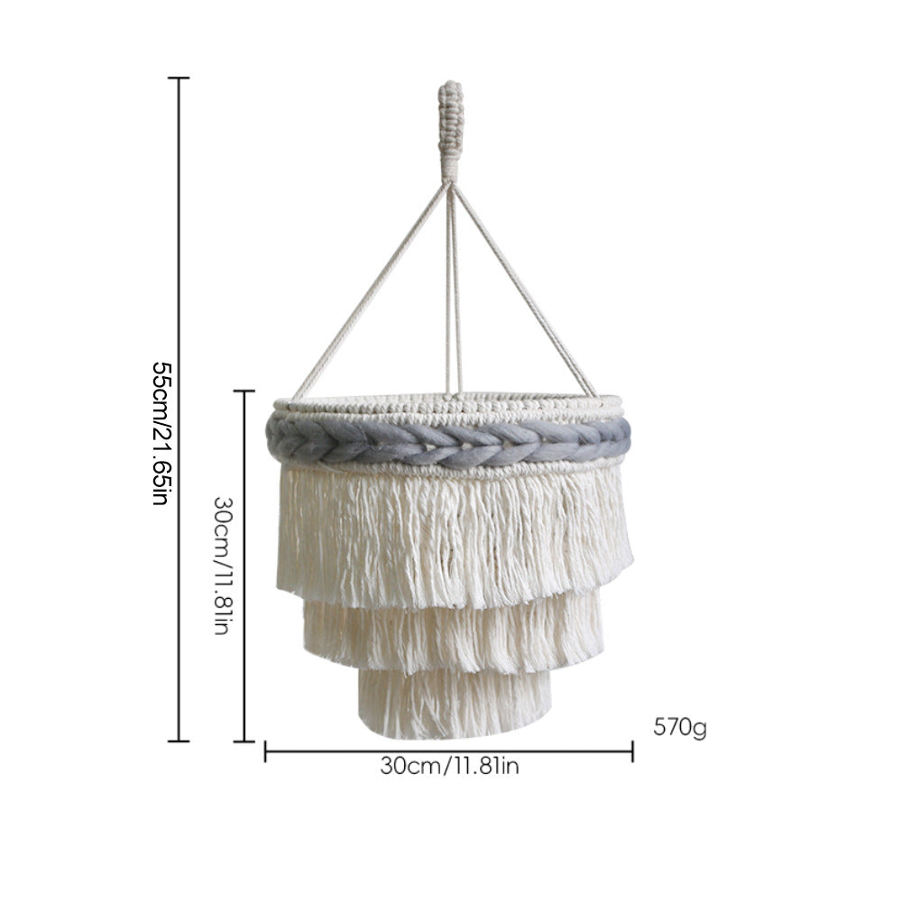 Elegant Macrame Plant Holder | High & Bury