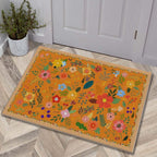 Luxurious Floral Design Bath Mat | High & Bury