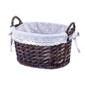 Basket with Fabric Insert | High & Bury