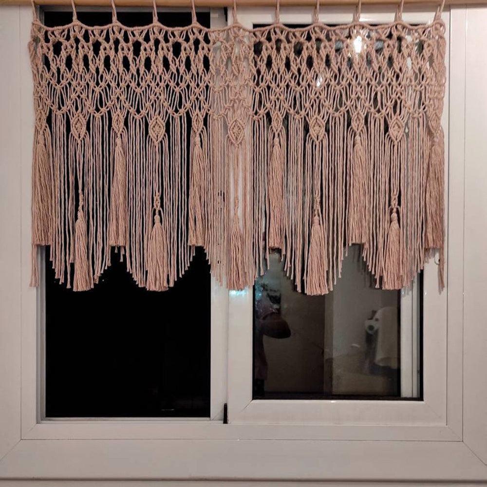 Macrame Decor Curtain | High & Bury