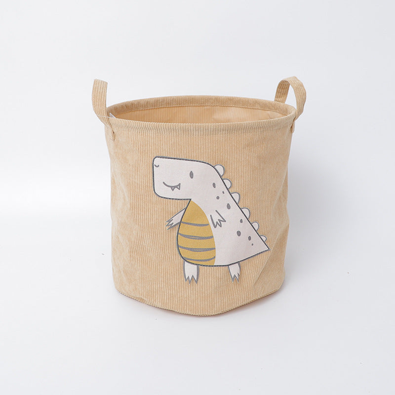 Fun Storage Basket with Dinosaur Motif | High & Bury