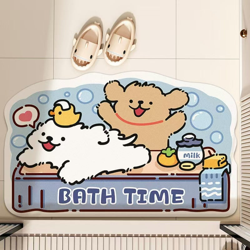 Cartoon Bath Mat | High & Bury