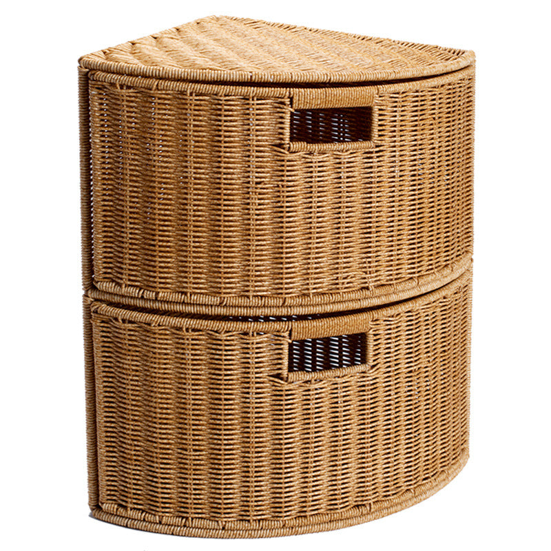 Corner Braided Storage Box | High & Bury
