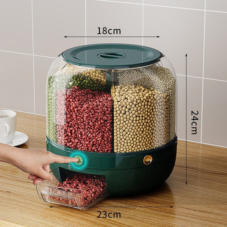 Smart Multi-Compartment Grain Storage Container | High & Bury