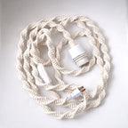 Macrame Hanging Light Shade | High & Bury