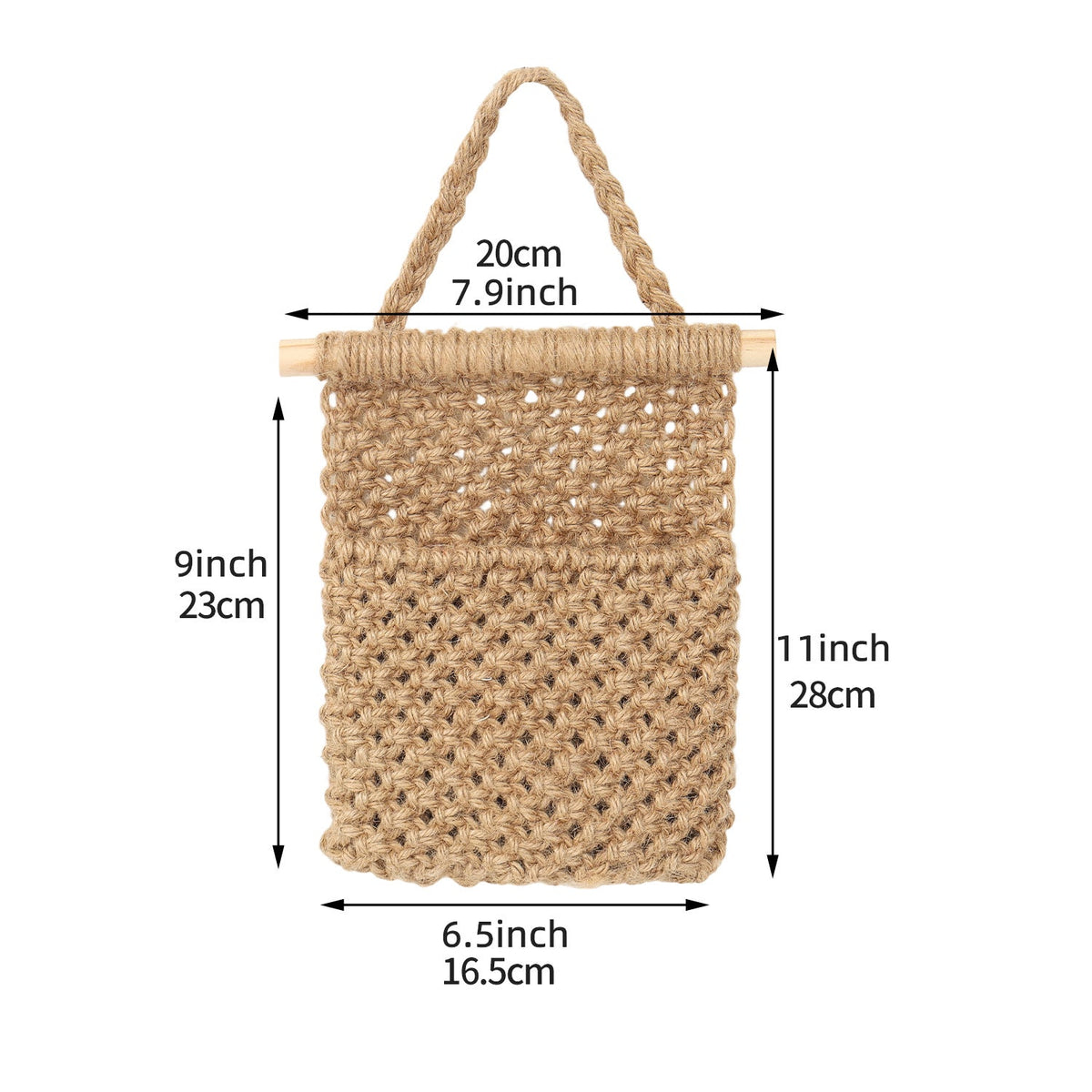 Macrame Wall Organizer | High & Bury